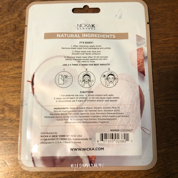 K Beauty Facial Sheet Masks Lot of 4 - Picture 4 of 5